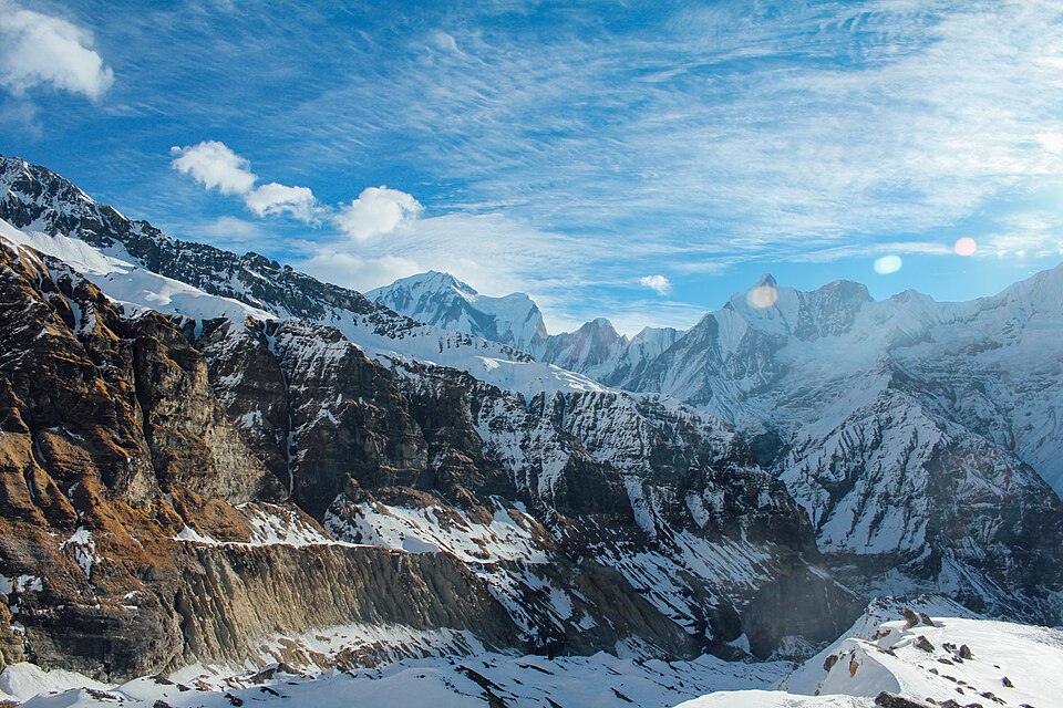 Annapurna Base Camp trail near Ghandruk, Nepal